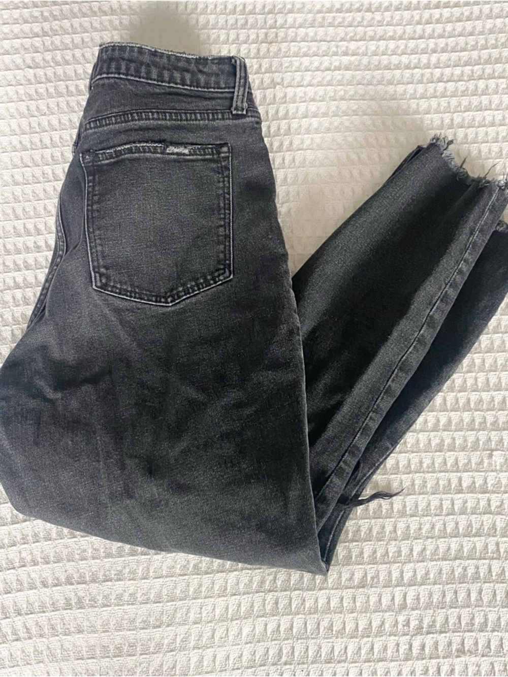 Abercrombie & Fitch the Skinny high rise curve love Jeans washed black 30